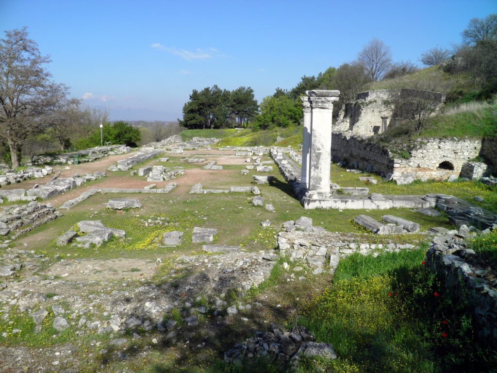 Αρχαιολογικός Χώρος Φιλίππων - η Βασιλική Α΄