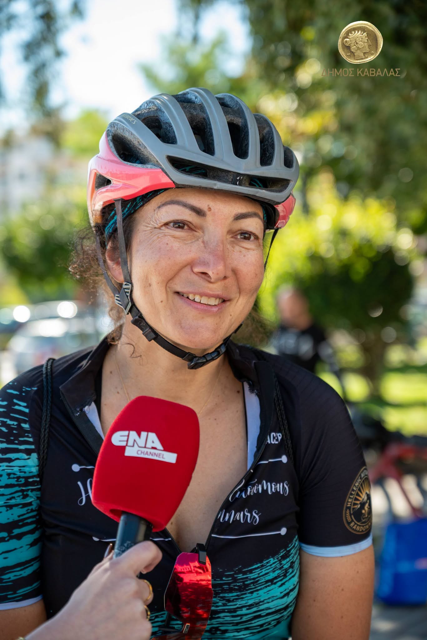 COP31 Bike Ride στην Καβάλα: υποδοχή των ποδηλατών στον Δημοτικό Κήπο (2)